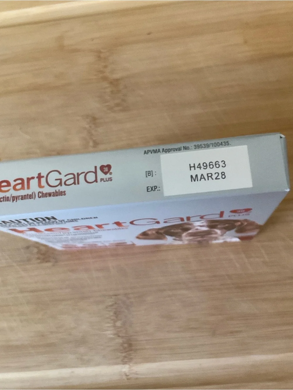 HEARTGard Plus Monthly Heartworm Chewables for Dogs 6 mo supply